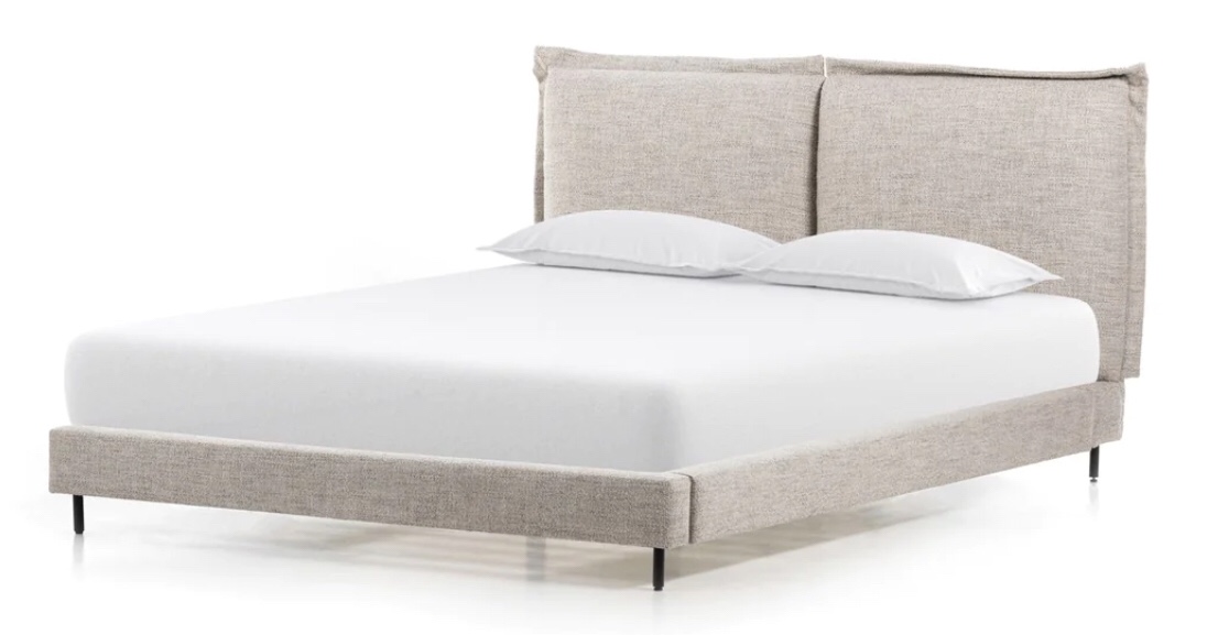 Inwood Bed in Merino Porcelain (incomplete box 2 of 3 only)