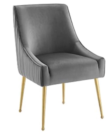 Baudel 22'' Wide Tufted Velvet Side Chair