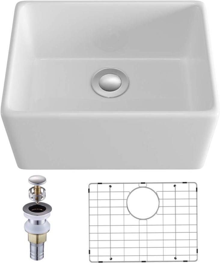 Eridanus kitchen and bath. ERI-FS-101P. 20”x15” utility sink