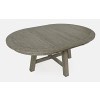 Round ext. top. Telluride driftwood. 2231-54T. Top only no legs