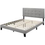 Abdiel Tufted Upholstered Low Profile Platform Bed