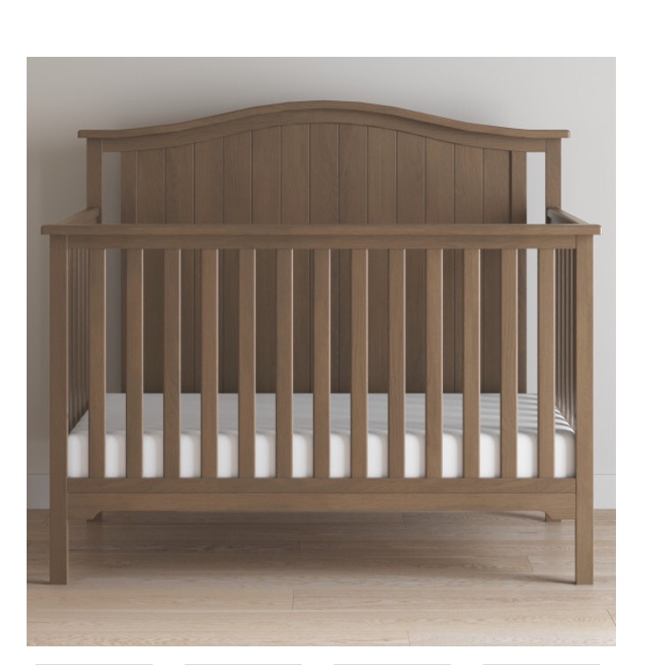 Hampton Arch Top 4-in-1 Convertible Crib