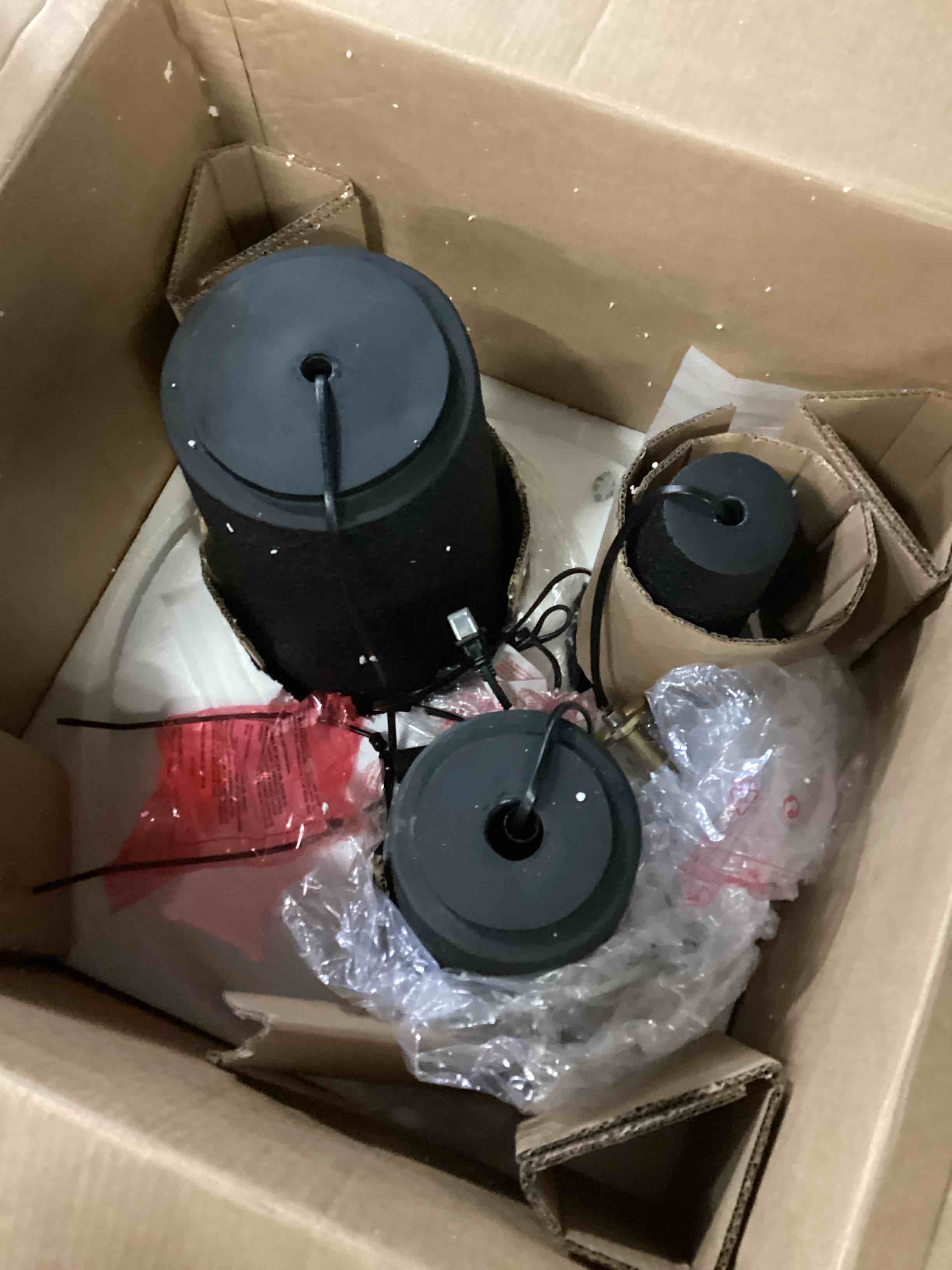 (similar)Signature Design by Ashley Hallburg Floorstanding Lamp L235761 3 lamp