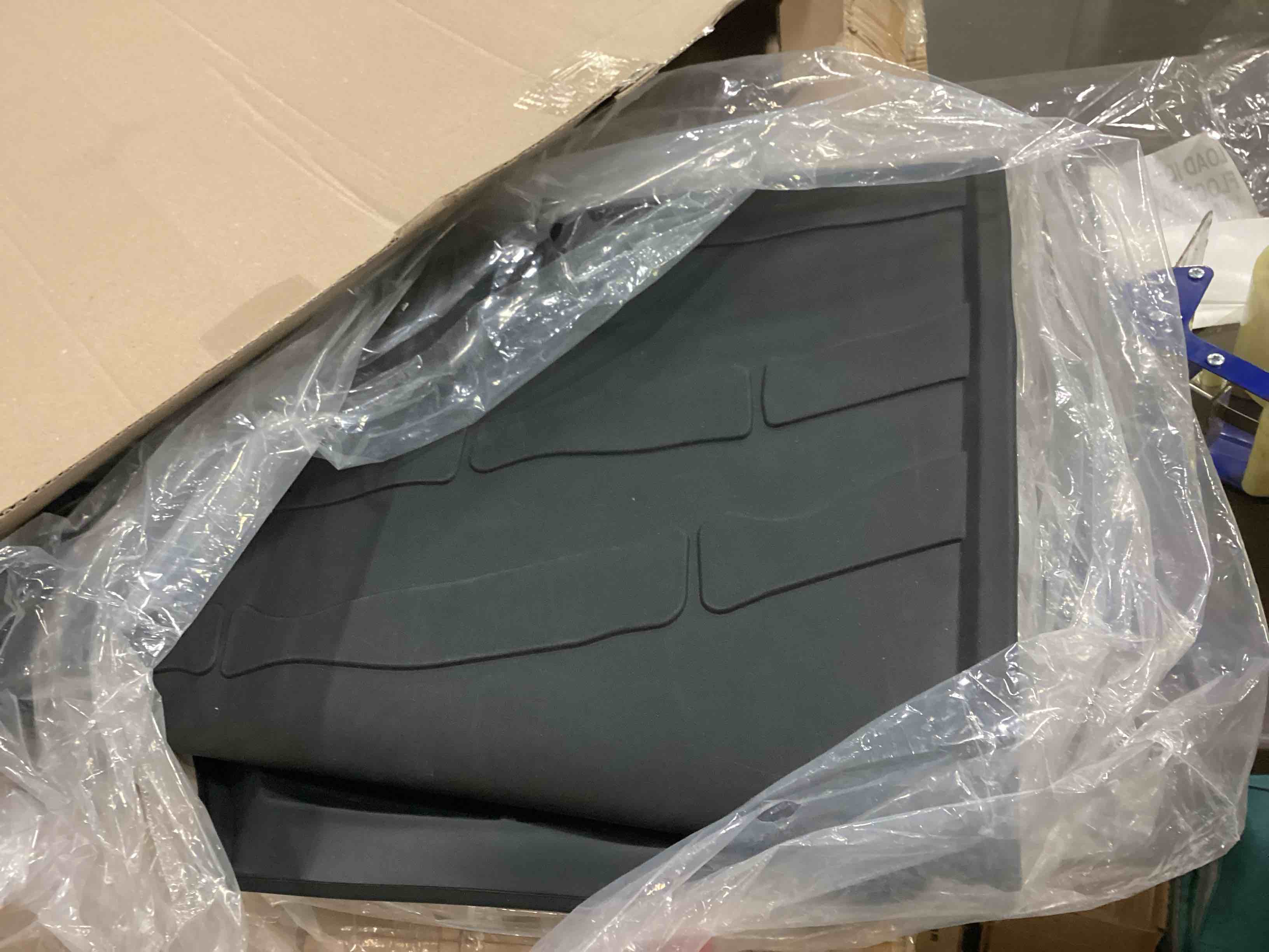 Powerty Compatible with Cargo Liner Subaru Forester 2023 2022 2021 2020 2019 Without Subwoofer All Weather TPO Rear Trunk Mat (Not Fit Models with Subwoofer on Trunk Side)