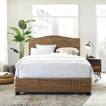 Emilio Queen Footboard & Rails Banana Leaf