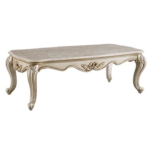 Monique Wood Coffee Table, Tan by New Classic Furniture
