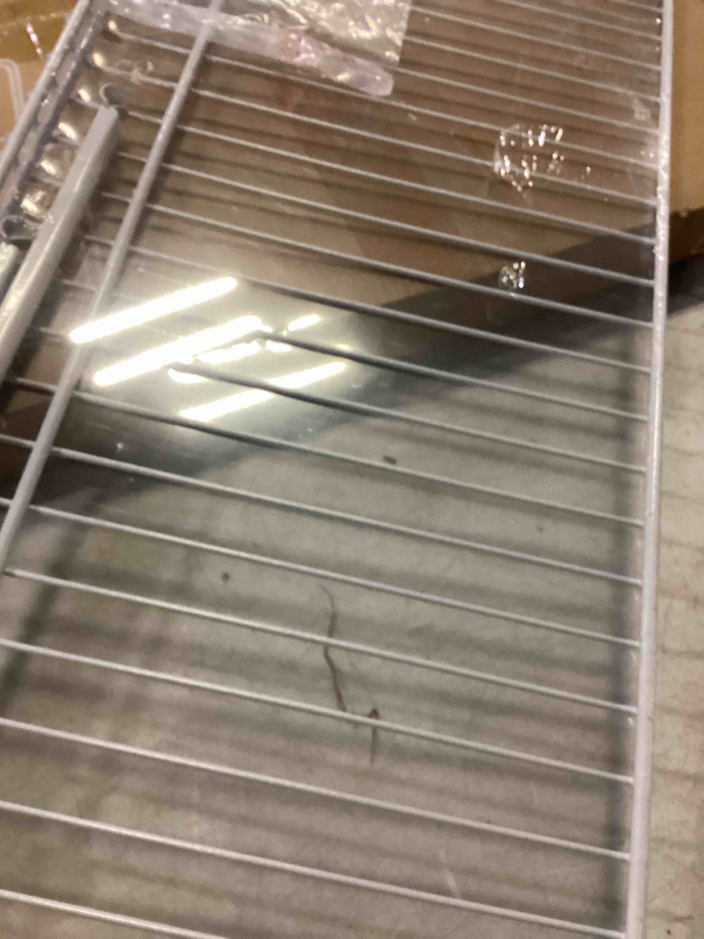 **DAMAGED** AS IS!!! ClosetMaid Wire Shelf Kit with Hardware, 3 Ft