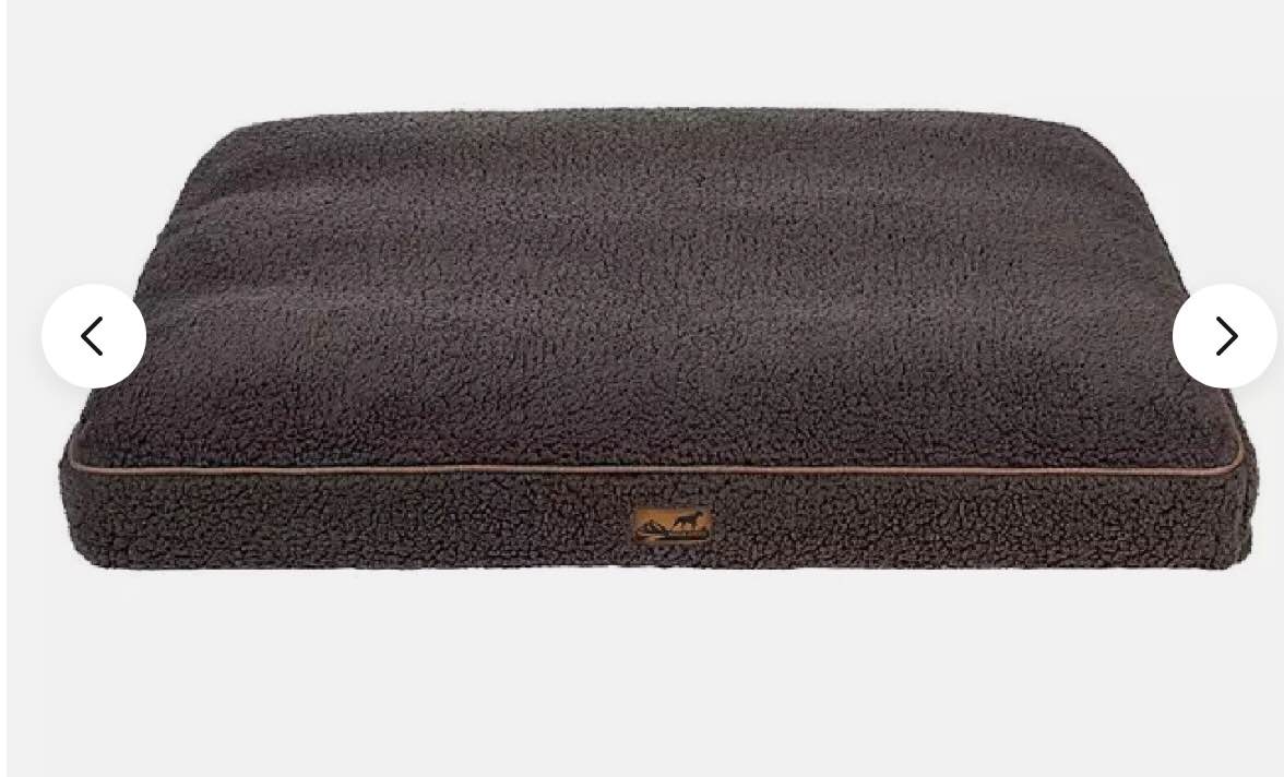 Ridge Creek Plush Lounger Pet Bed, 27" x 36"