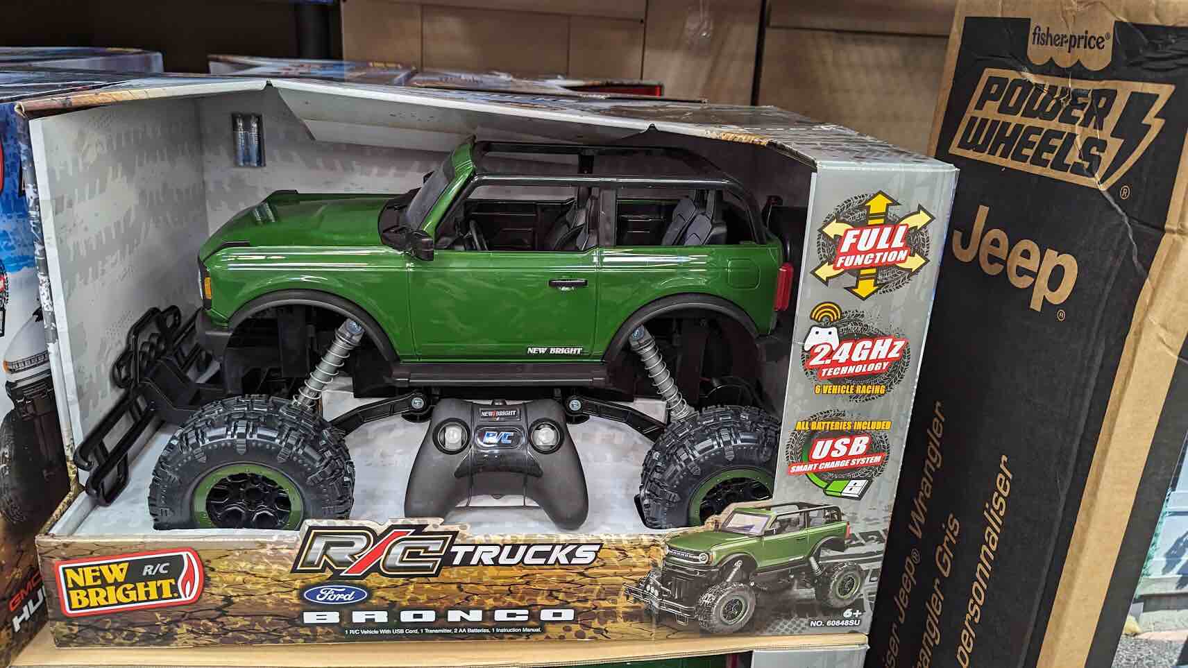 members mark FORD  BRONCOUSBE SMART CHARGE SISTEM R/C TRUCKS 