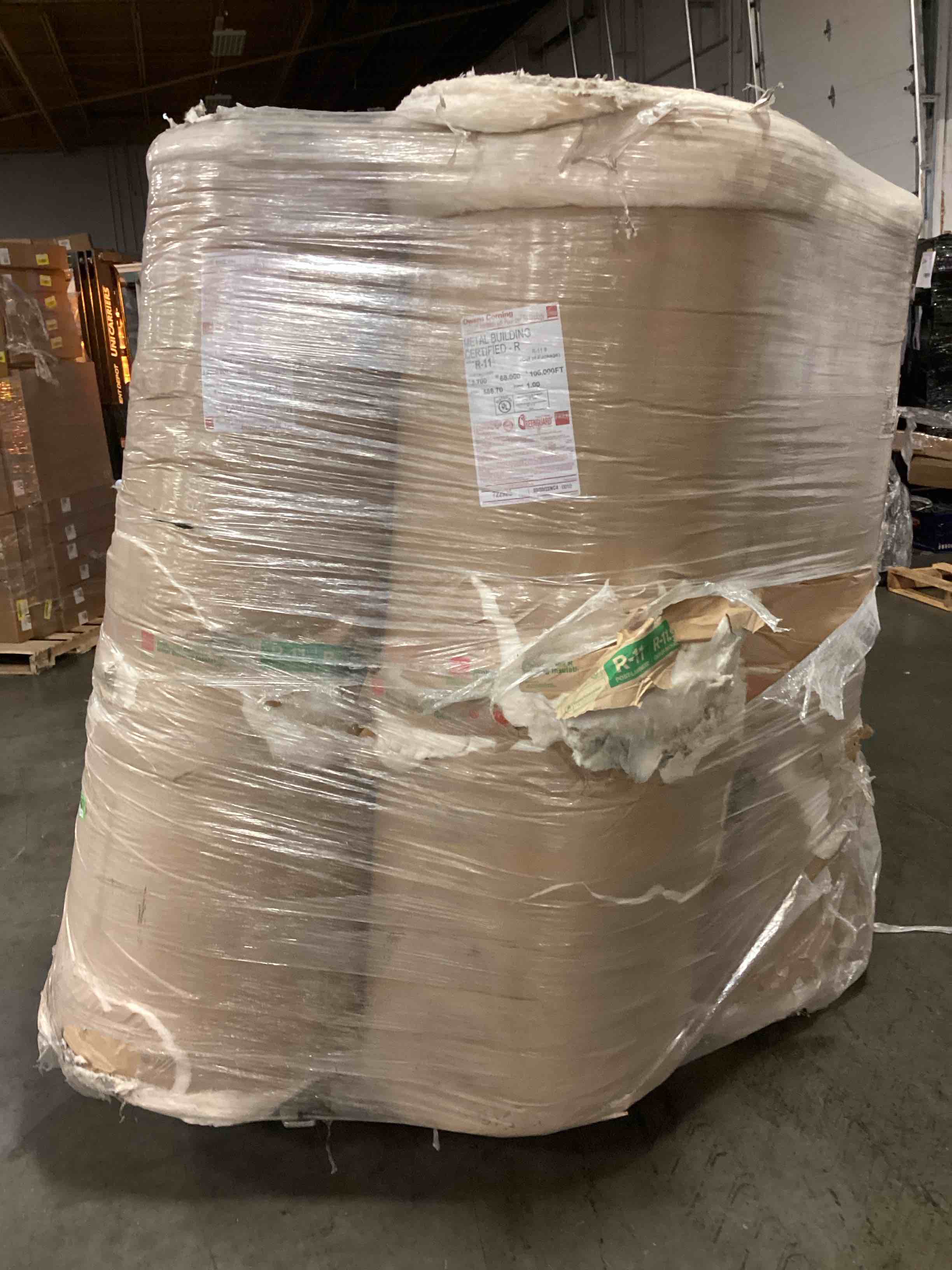 Pole barn insulation 68 inches wide by 100 foot long