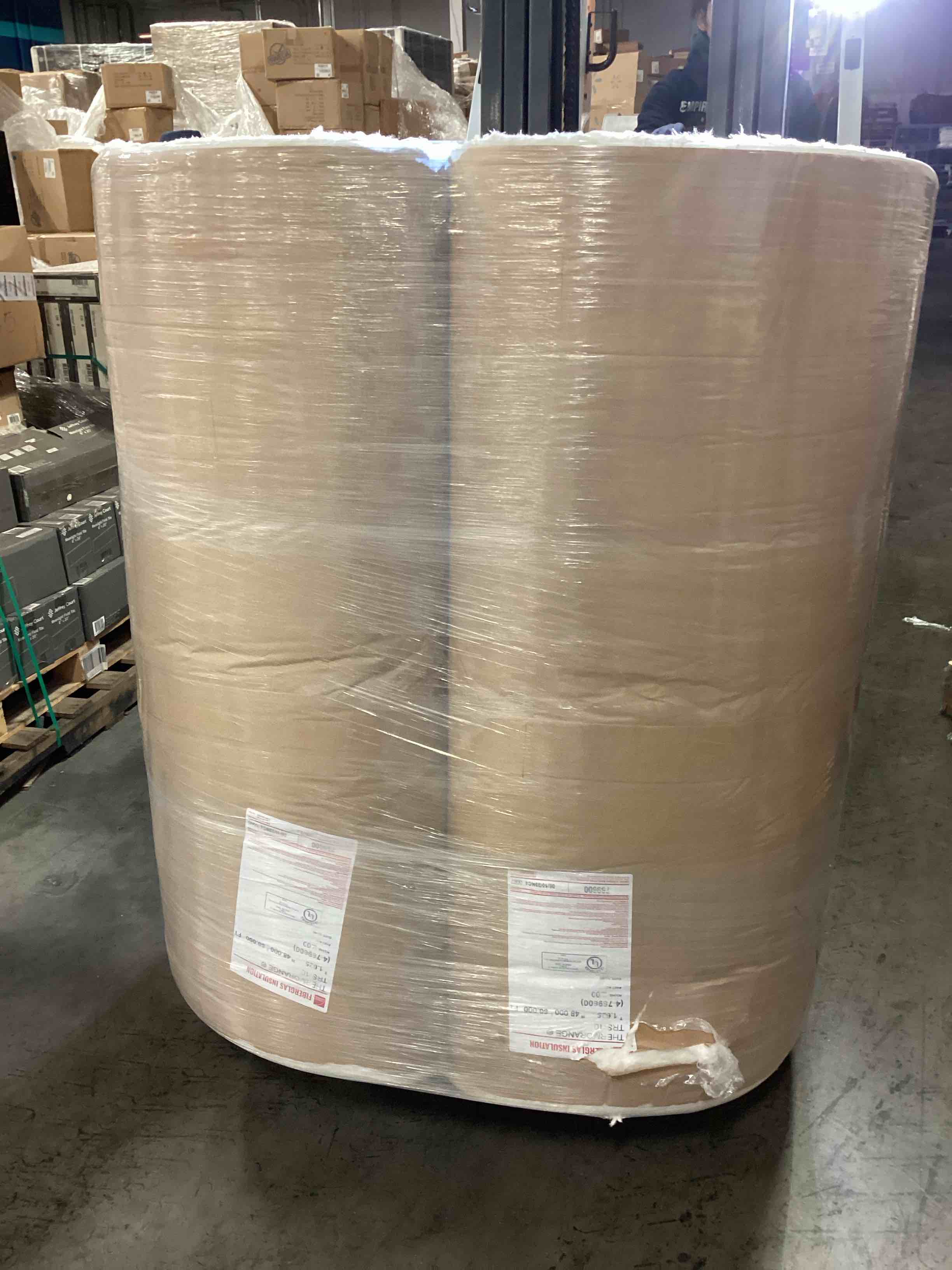 Pole barn insulation 48 inches wide by 50 foot long