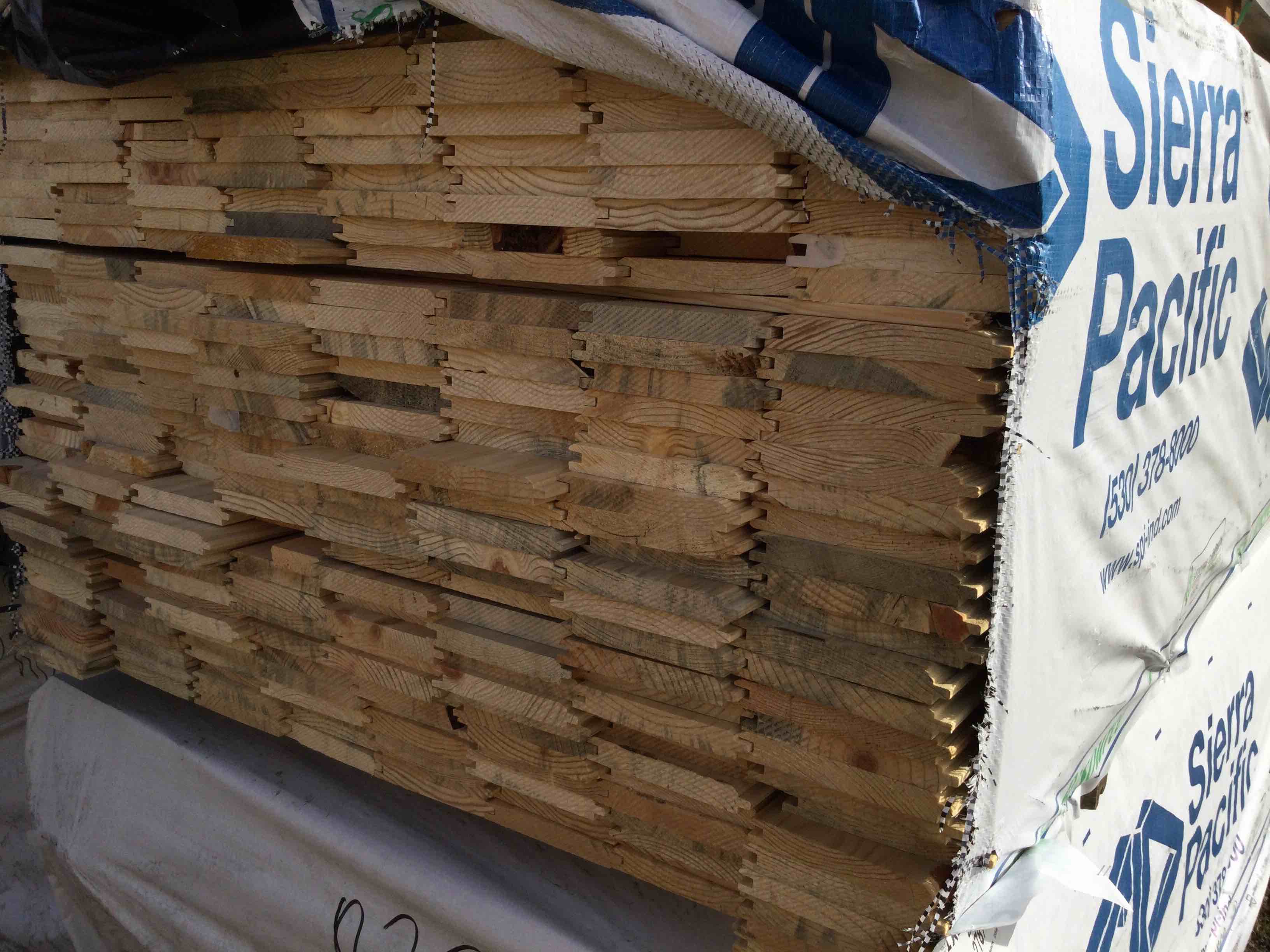 1142 board foot of 06’ -08’ pieces 288 total boards tongue and groove your bid per board foot 