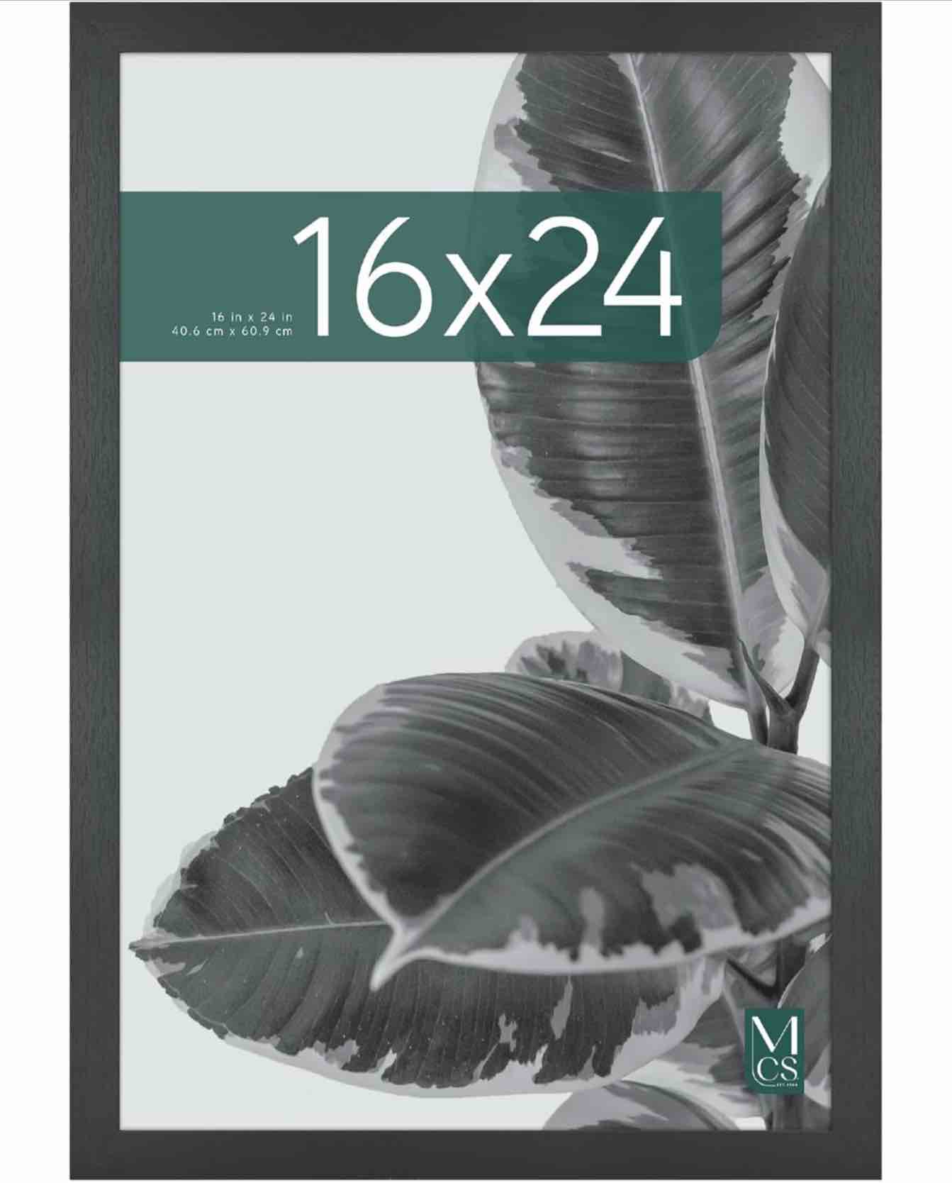 MES 16 INCH X 24 INCH WALL FRAME BLACK