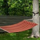 BLISS BREATHABLE PERFORMANCE OVERSIZED HAMMOCK WITH PILLOW, ORANGES EARTH TONE COLORS