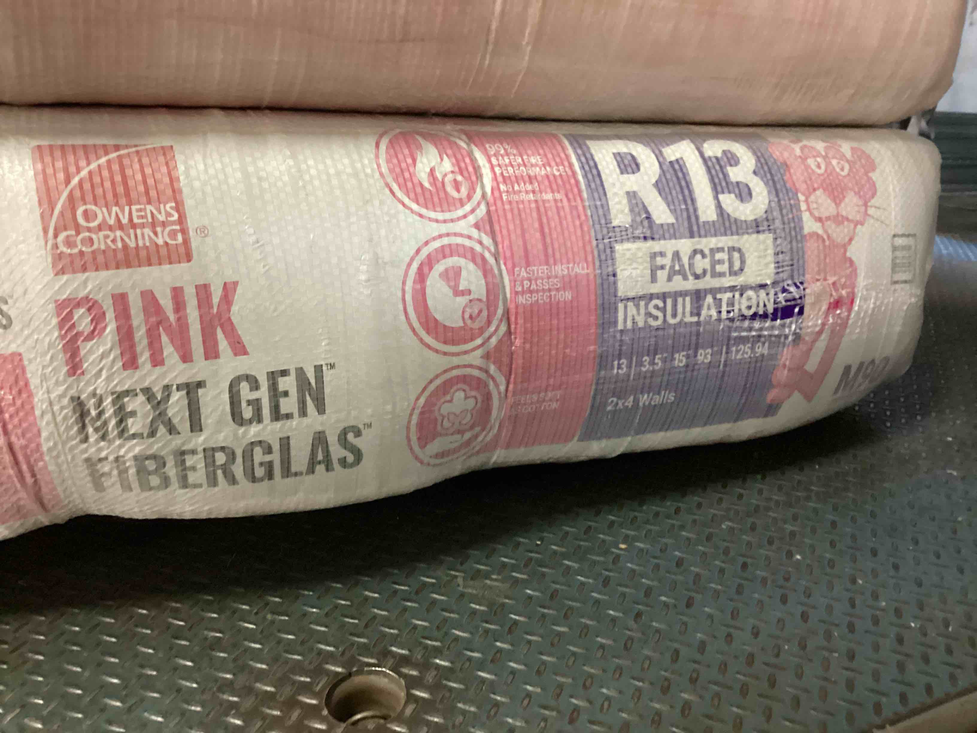 5 batts r13 15” faced insulation your bid per batt 