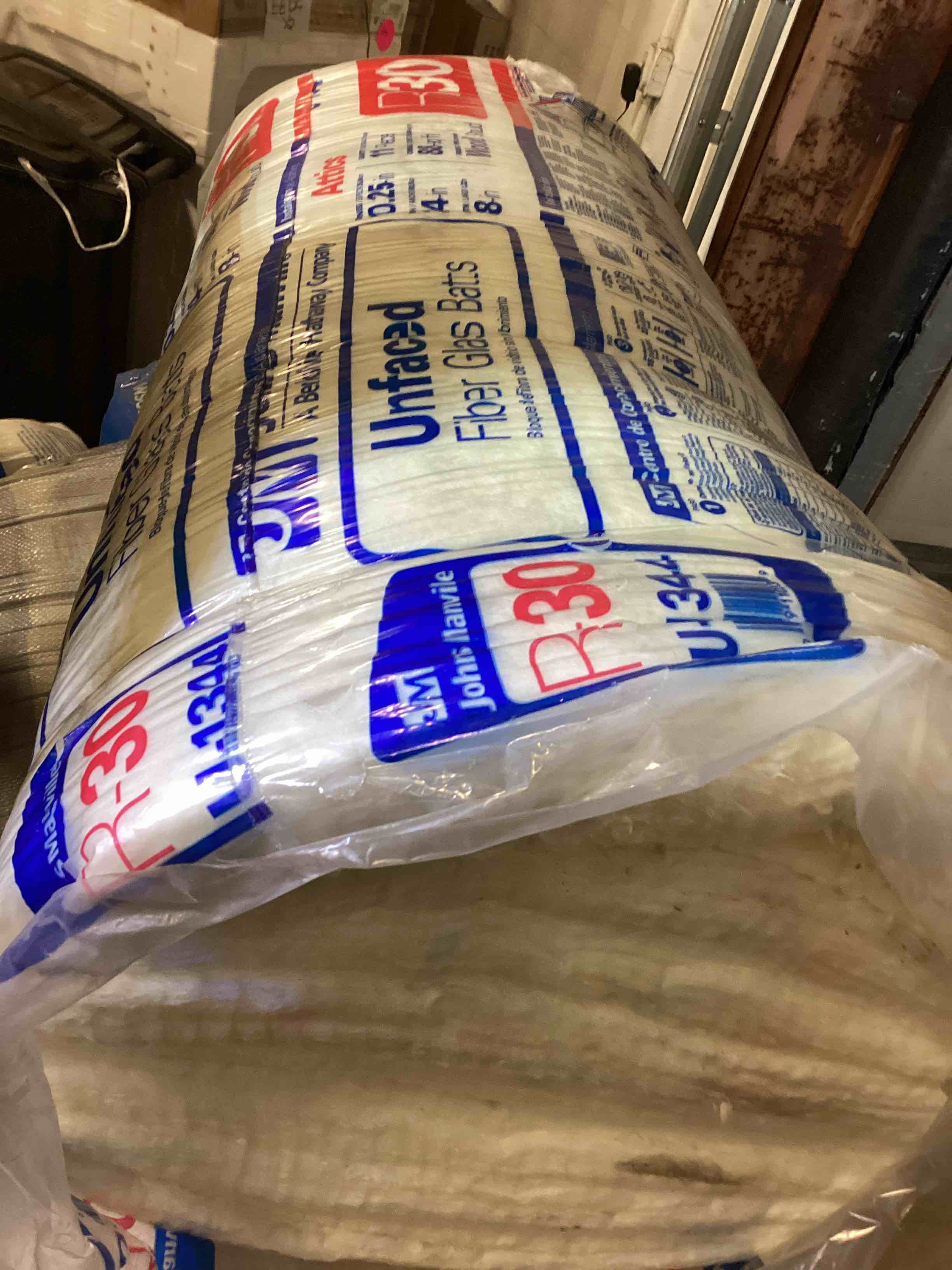 batt r30 24” unfaced insulation 