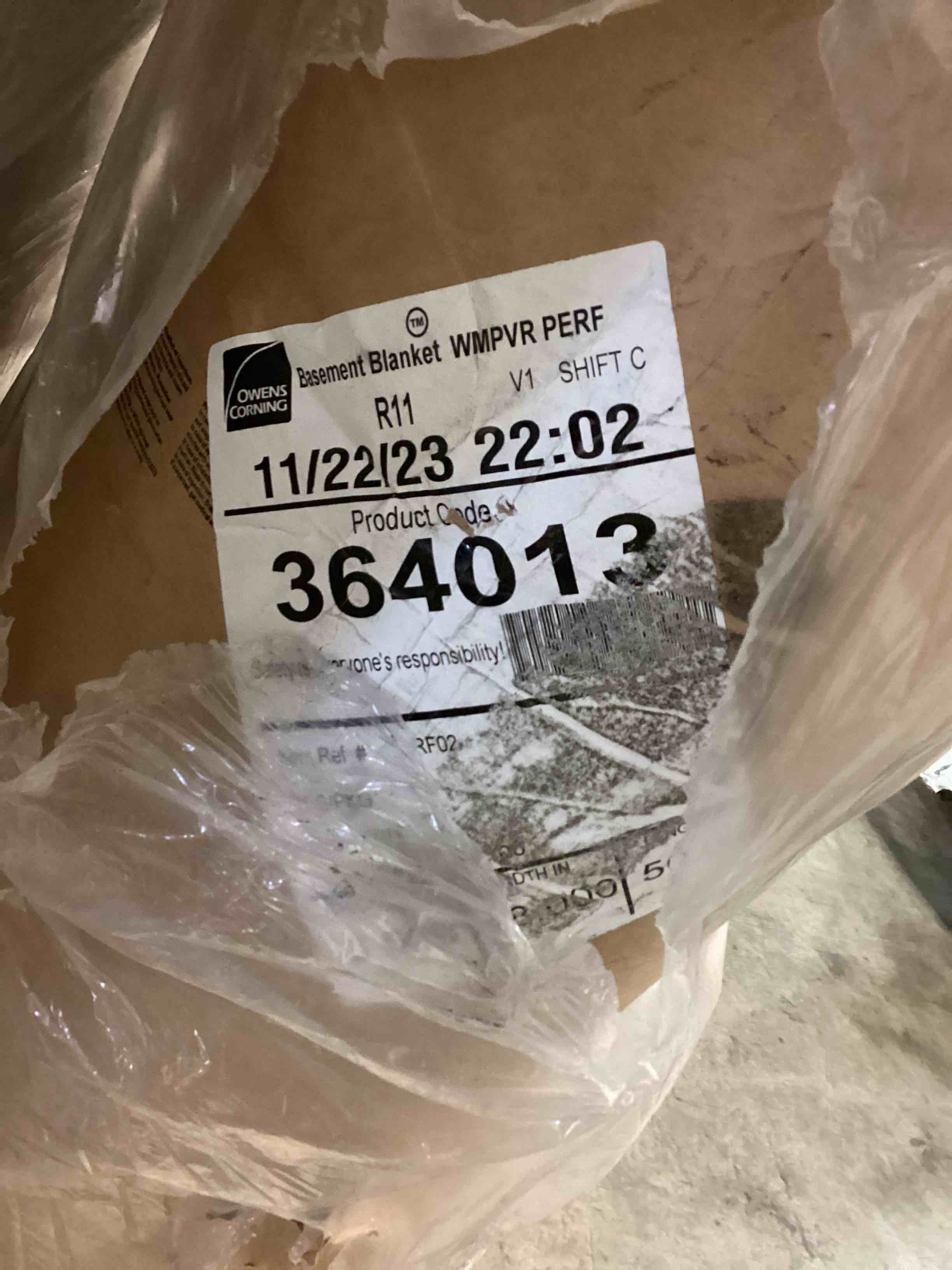 3 rolls r11 48” pole barn insulation your bid per roll 