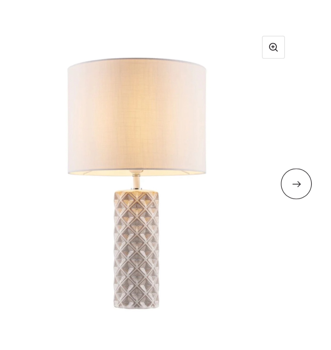 ( only one ) AERTIA CERAMIC Table Lamp