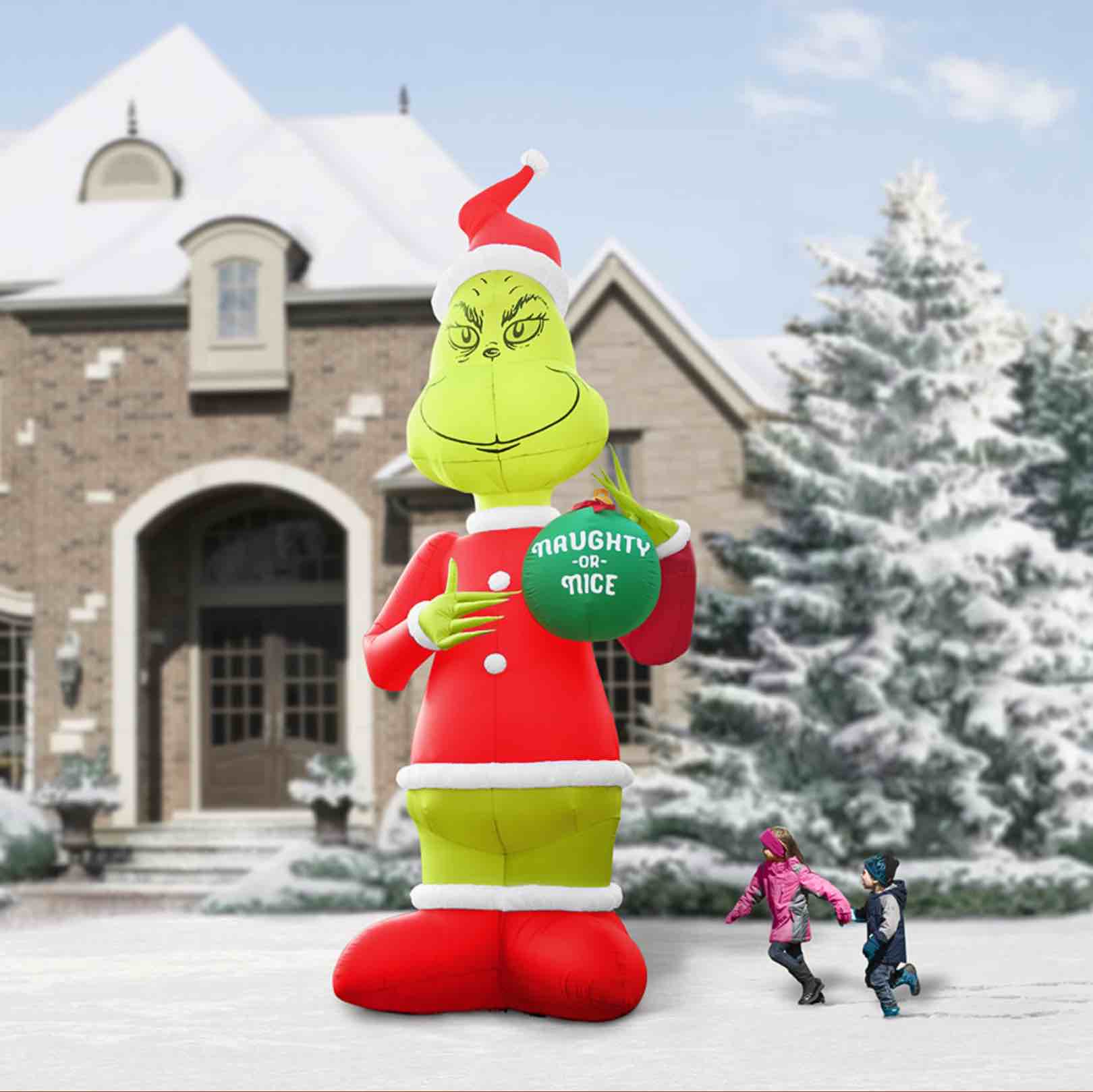 The Two Story Inflatable Grinch