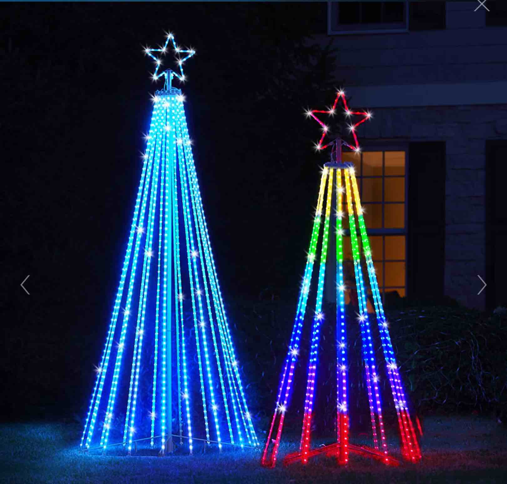 The Choreographed Light Show Tree