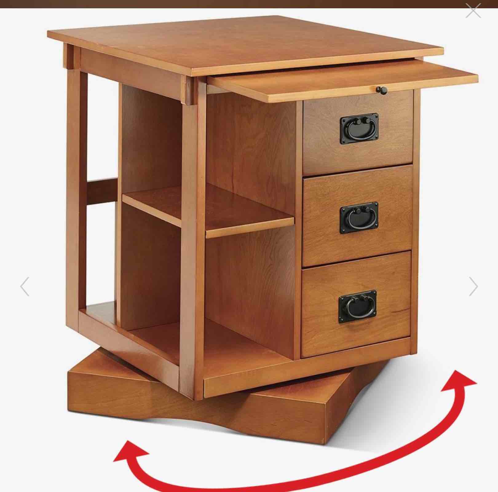 The Rotating End Table