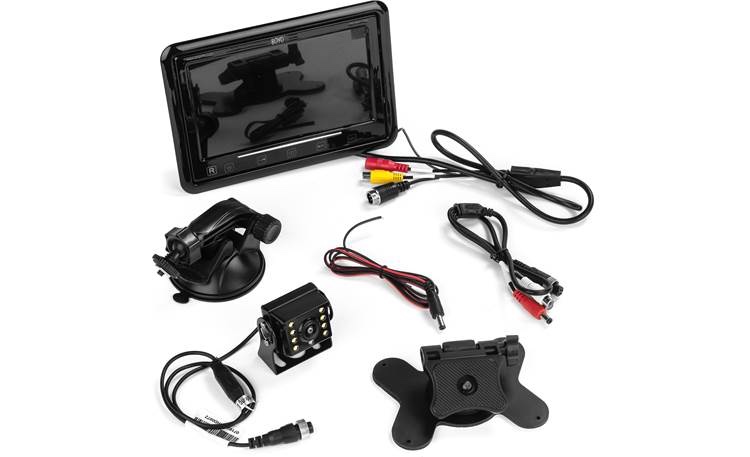 Heavy-duty backup camera and 7" monitor — great for trucks and RVs