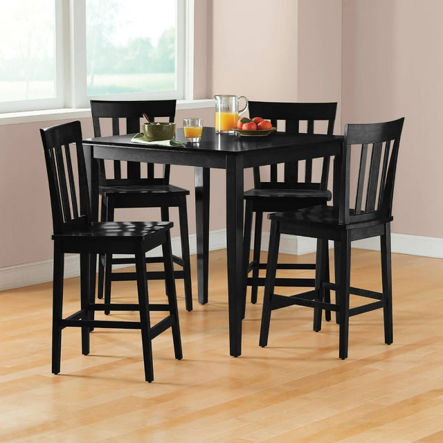 Mainstays Mission Style Counter Height Dining Table (Chairs Not Included)