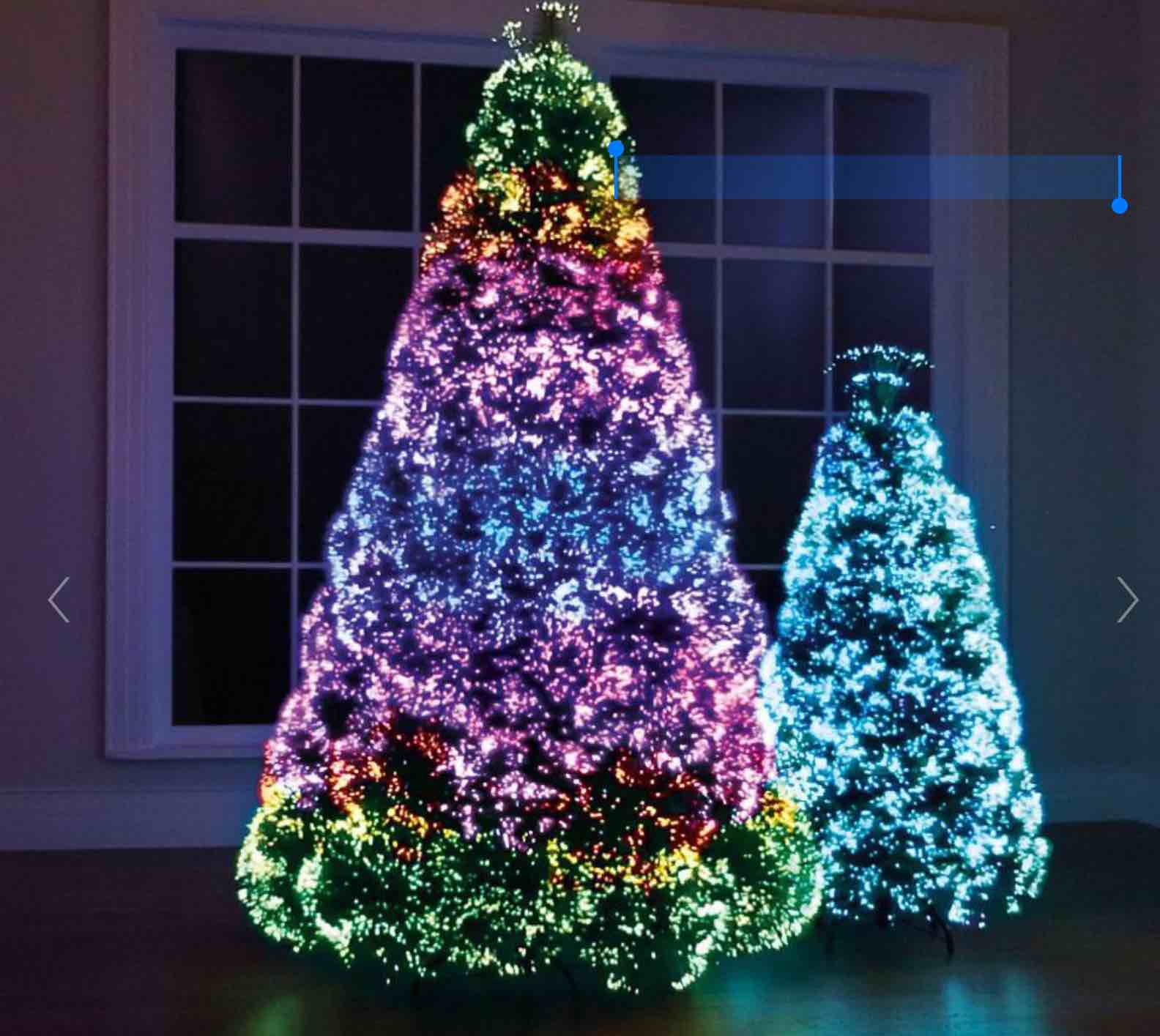The Northern Lights Christmas Trees