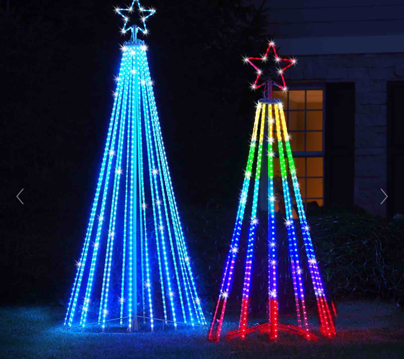 The Choreographed Light Show Tree