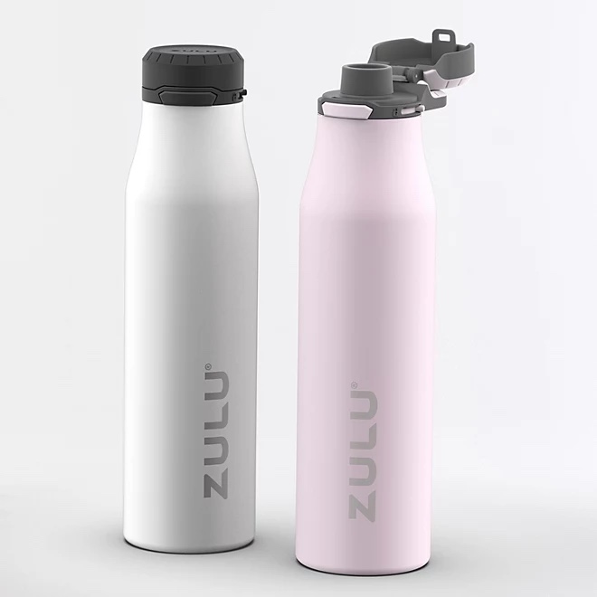 ZULU 26 oz. Stainless Insulated Water Bottle, 2 Pack