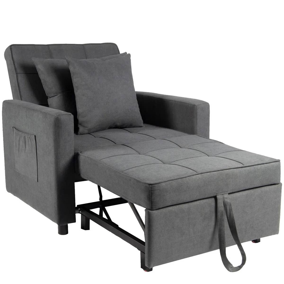 Sofa Bed Chair 3-in-1 Convertible Chair Lounger Sleeper Chair