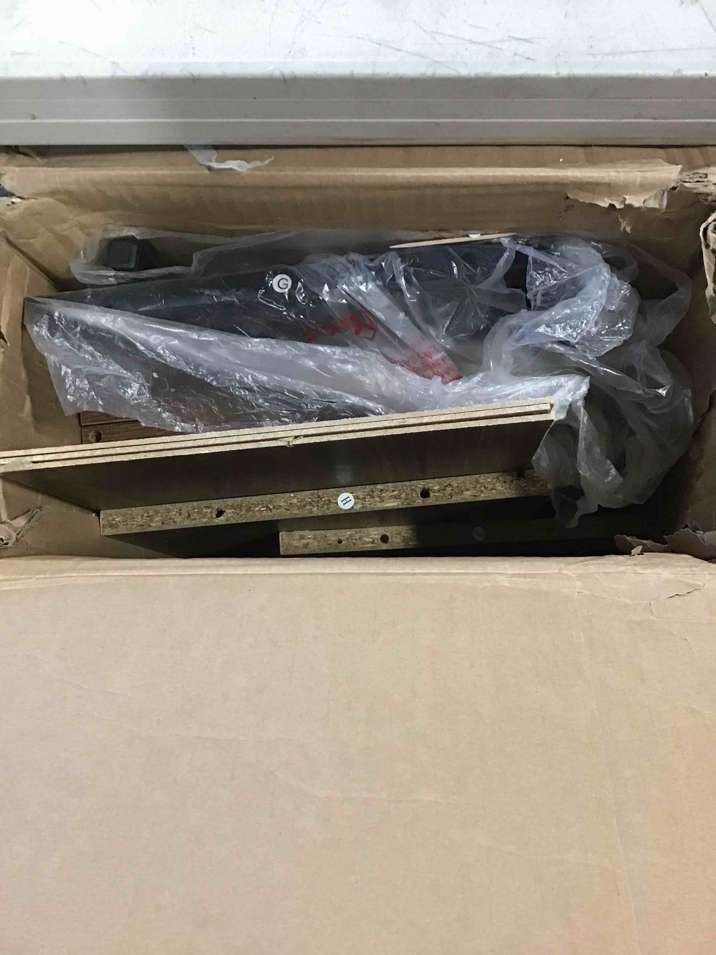 YITAHOME Side Storage Cabinet, Cupboard, Sideboard, Floor Cabinet with 3 Open Shelves and Door, Stable Metal Frame, Suit for Living Room, Bedroom, Hallway, Kitchen, White