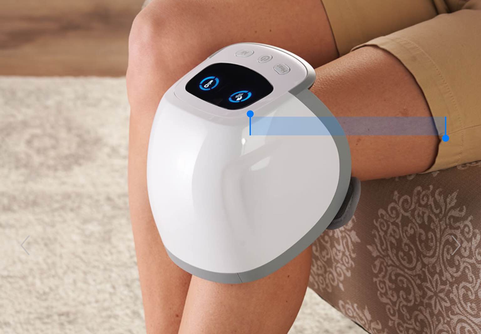 The Compression Knee Massager