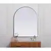 Simply Living inH Arch Metal Framed Silver Mirror