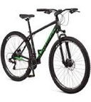 Schwinn High Timber Youth/Adult Mountain Bike for Men and Women, Aluminum and Steel Frame Options, 7-21 Speeds Options, 24-29-Inch Wheels Black/Green 29-Inch Wheels Aluminum Frame and Disc Brakes