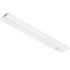 GETINLIGHT 3 Color Levels Dimmable LED Under Cabinet Lighting with ETL Listed, 24-inch, Warm White (2700K), Soft White (3000K), Bright White (4000K), White Finished, IN-0210-3 White 24-inch