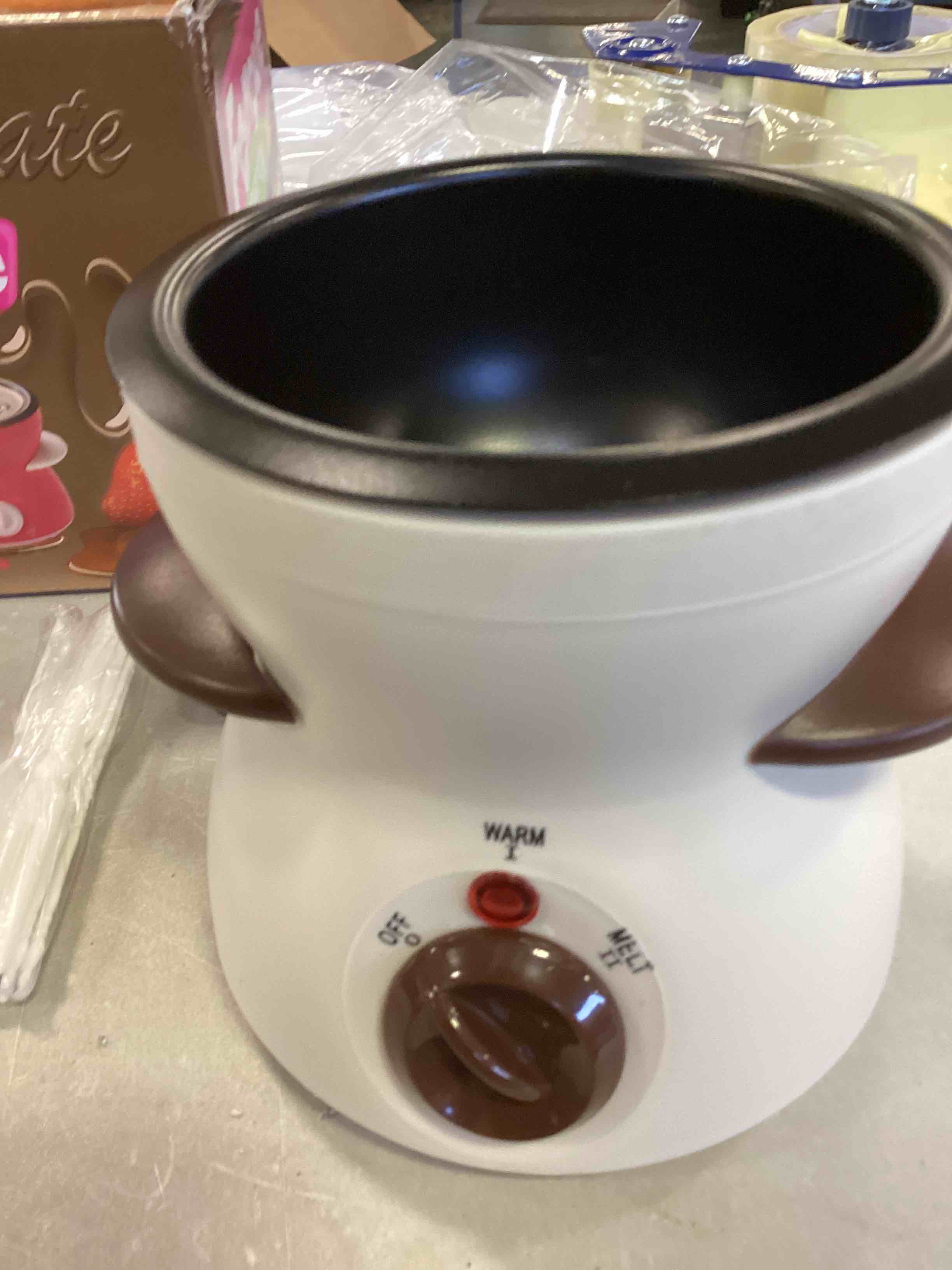 Chocolate fondue party