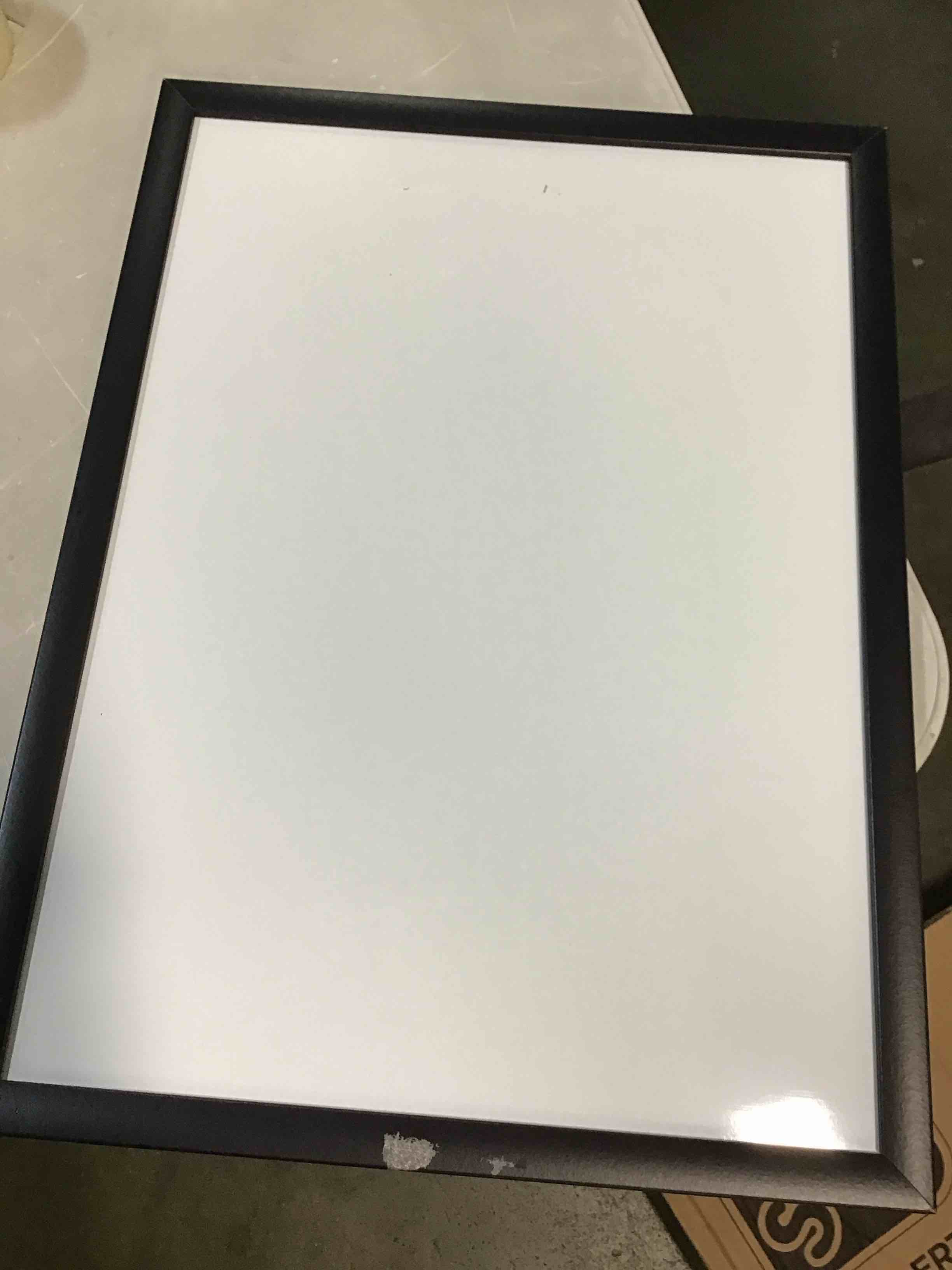 picture frame piece black