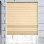 Cordless Pleated Shade, Beige, 72x64