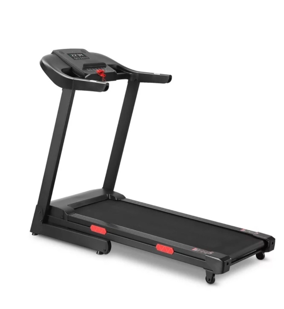 MaxKare Treadmill with Auto Incline Bluetooth Voice Control 17" Wide Electric Treadmill Folding Machine 12% Auto 8.8 mhp Speed 