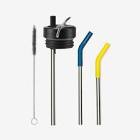 Klean Kanteen - TKWide Twist Cap w/Straw Kit - Black