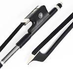 VINGOBOW 4/4 Size Black Horsehair Carbon Fiber Cello Bow 4/4 Best seller - balck haired carbon bow