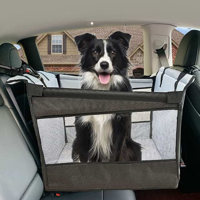 FEMONT LARGE DOG CAR SEAT FOR - MEDIUM 