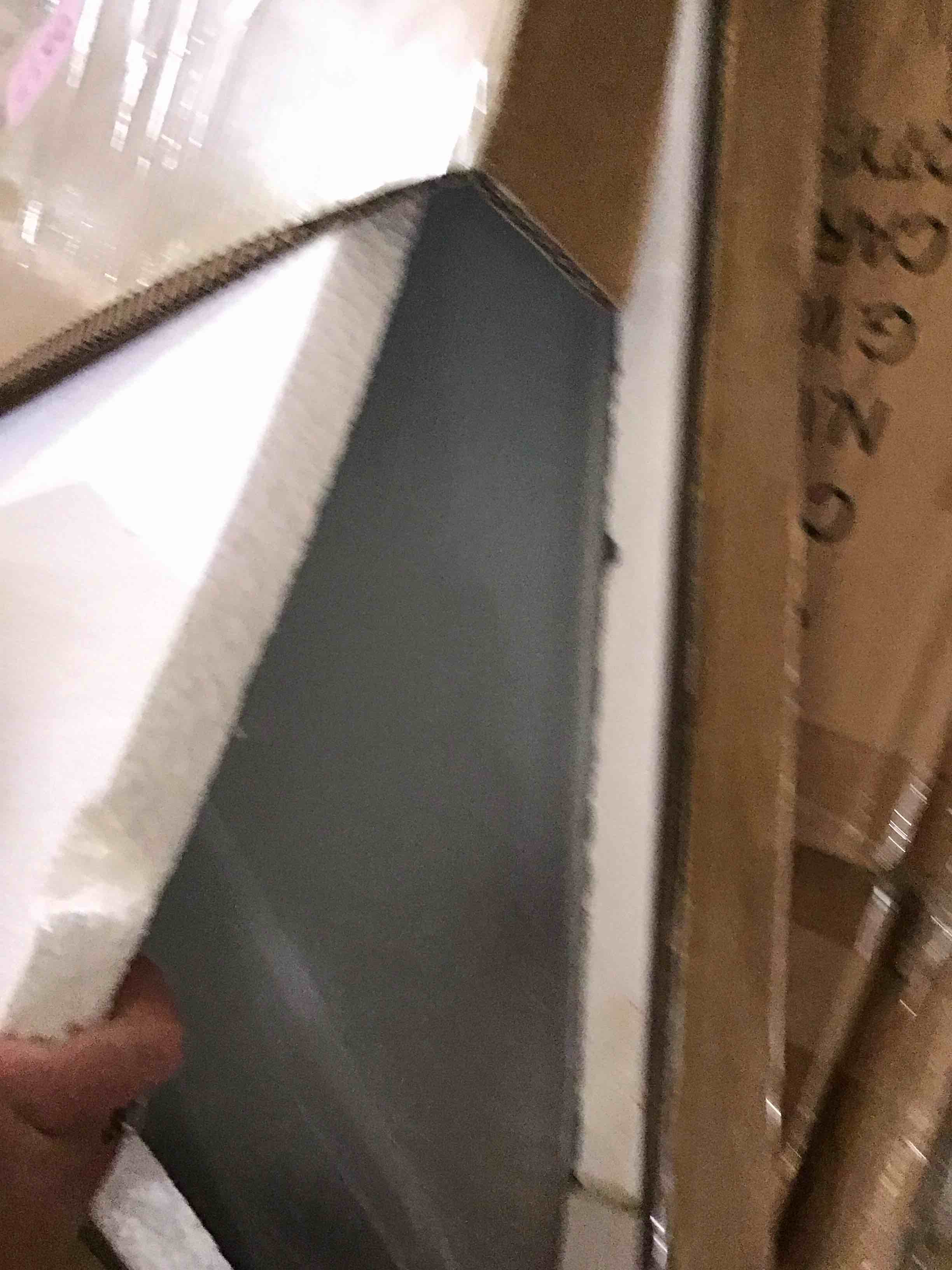 Aevar High-Strength Tempered Glass and Aluminum Alloy Framed French Cleat Mounted Wall Mirror