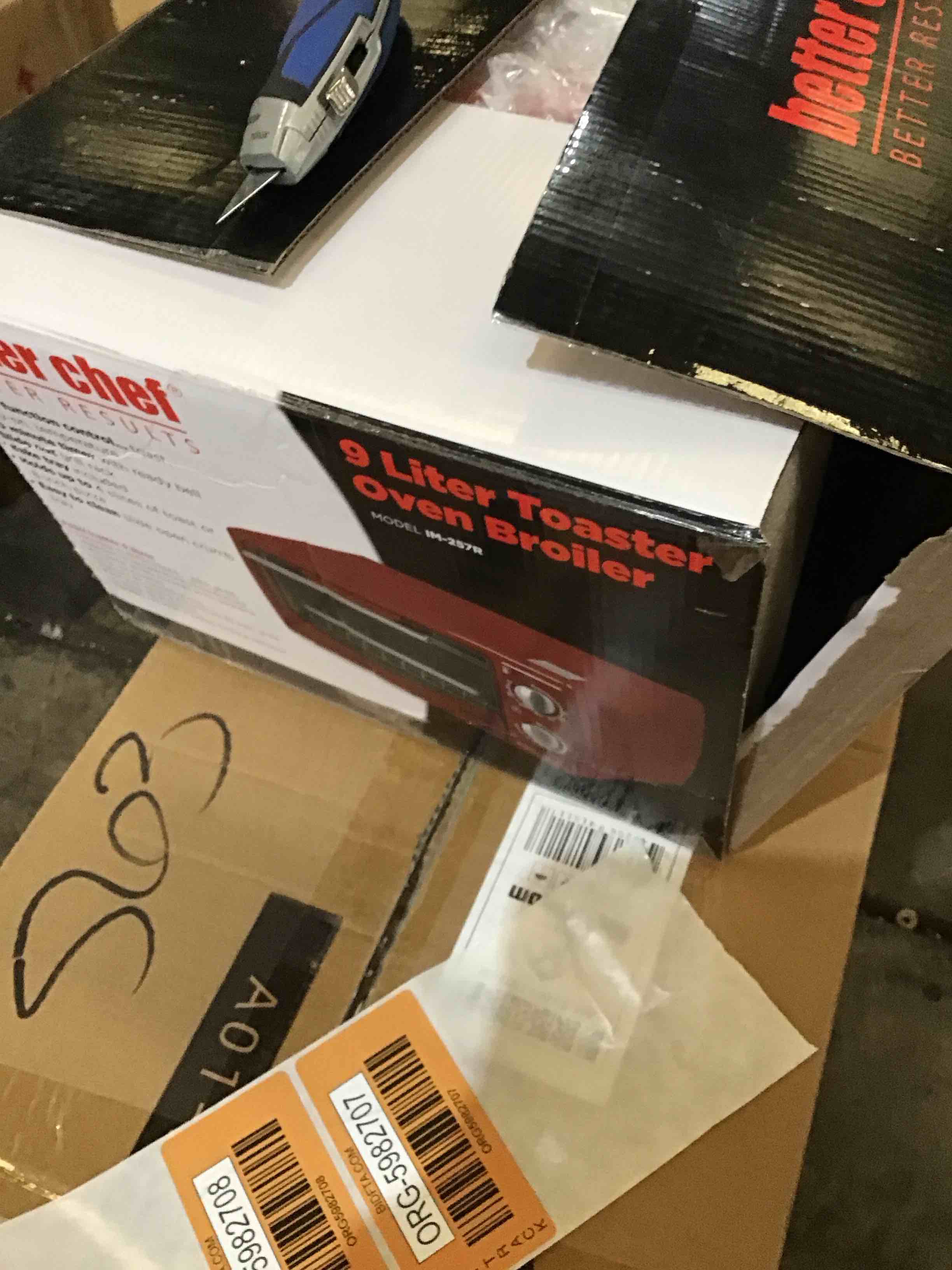 better chef 9 liter toaster oven 