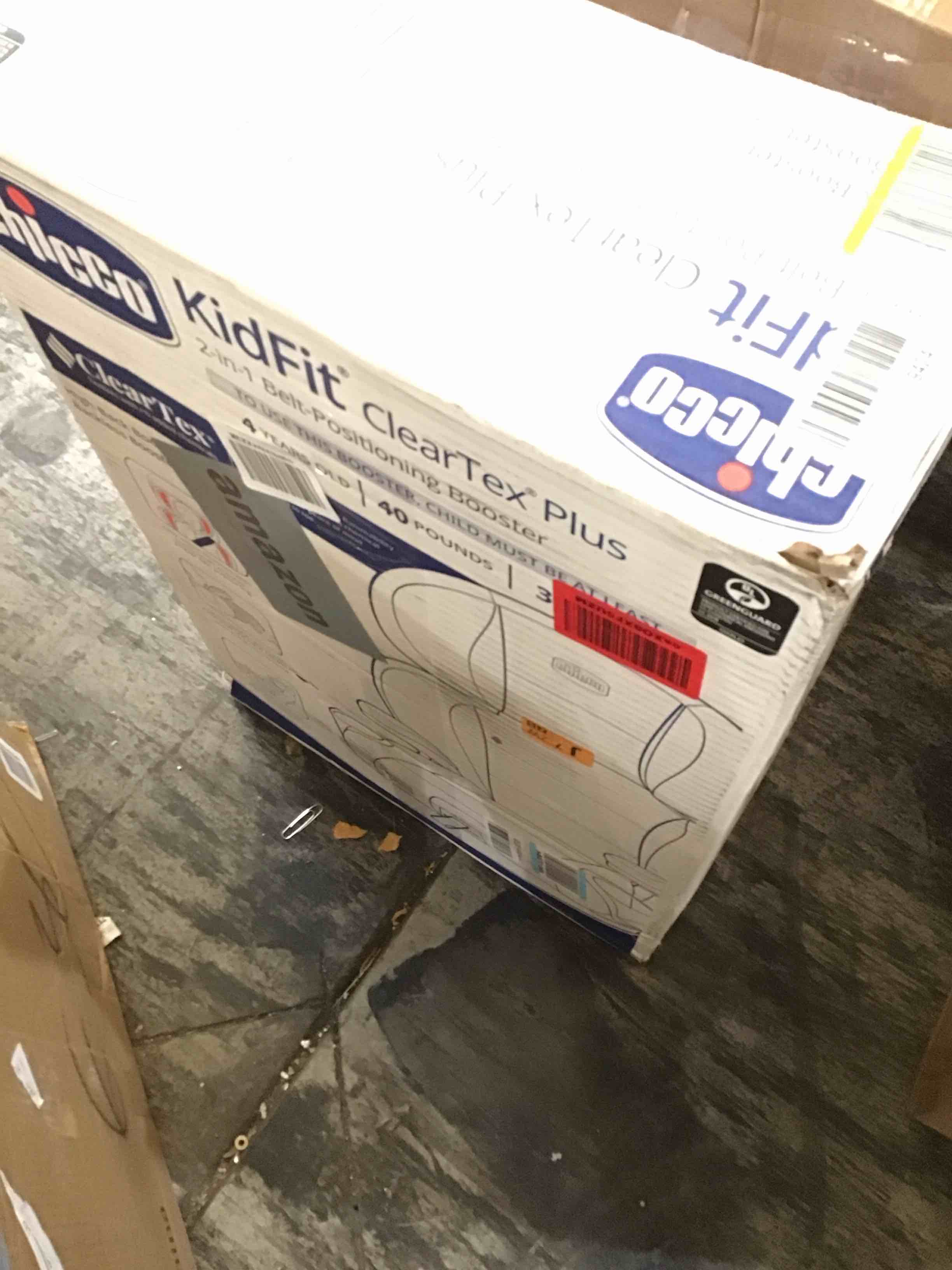 Chicco KidFit ClearTex Plus 2in1 BeltPositioning Booster Car Seat