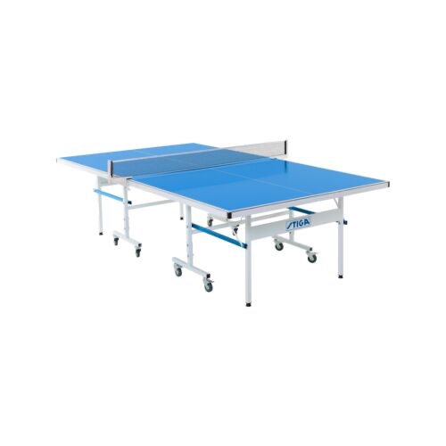 STIGA T8575W XTR Outdoor Tennis Table - Blue/White