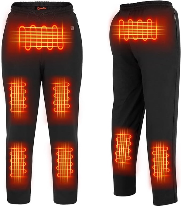 FERNIDA Thermal pants for men and women - USB electric thermal pants of 8 warm zones for winter similar