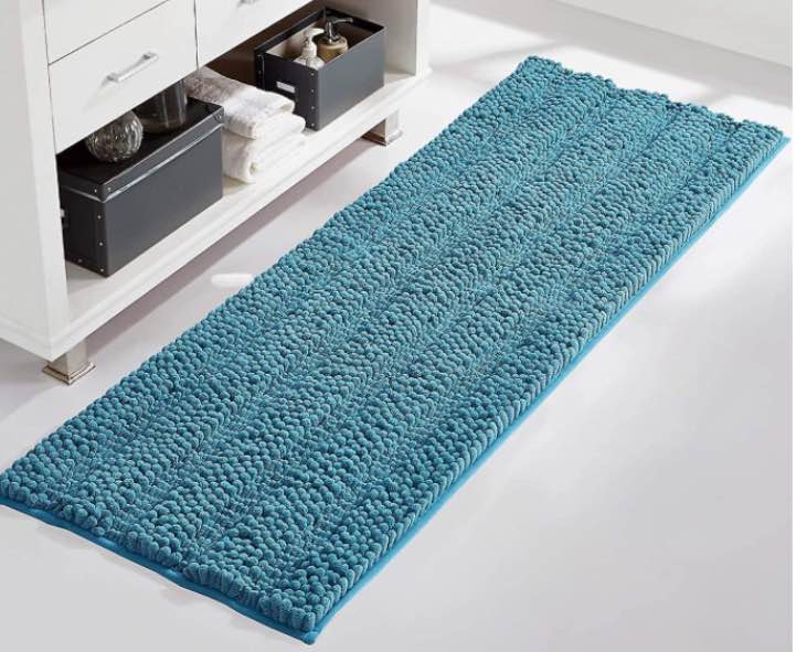TURQUOISE BATHROOM RUGS & BATH