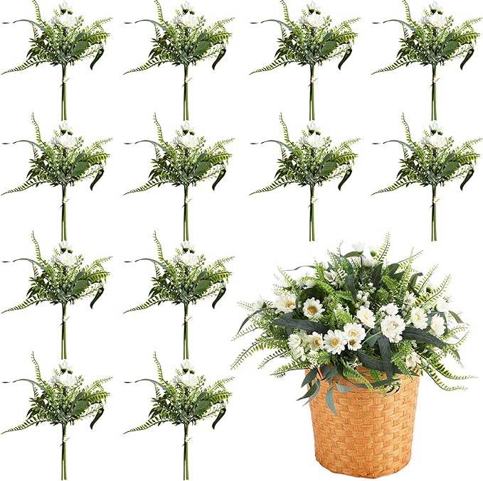 Bridal Floral Centerpieces Yuxung 24 pcs 